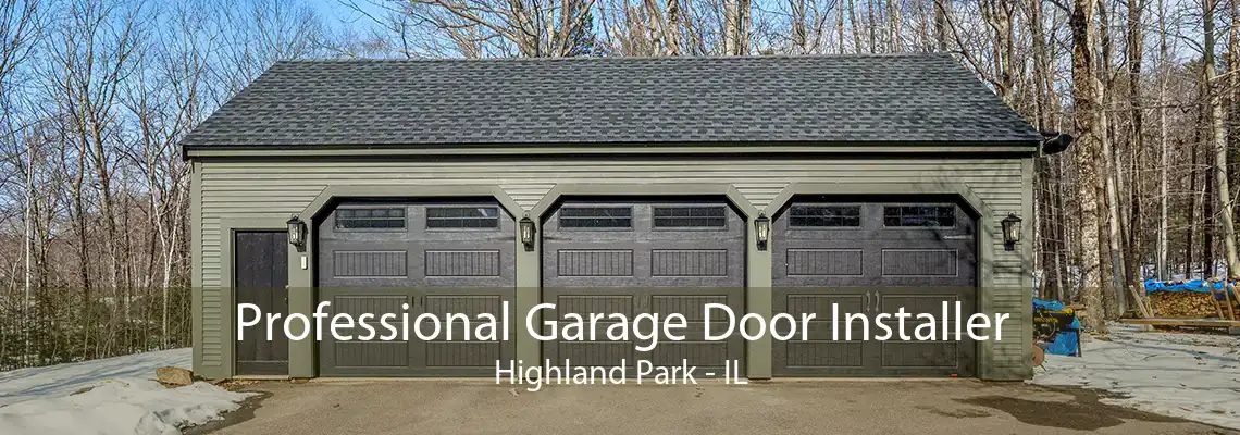 Professional Garage Door Installer Highland Park - IL