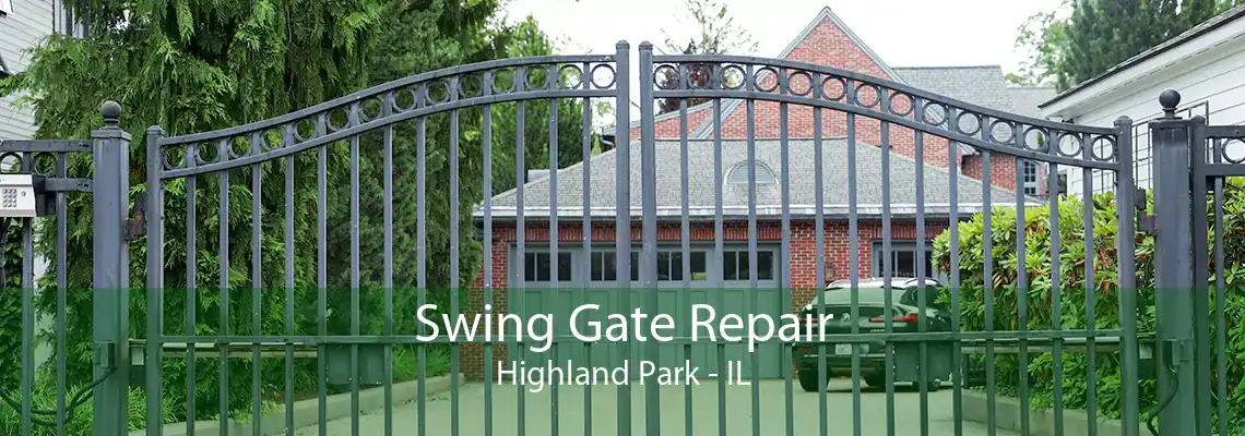 Swing Gate Repair Highland Park - IL